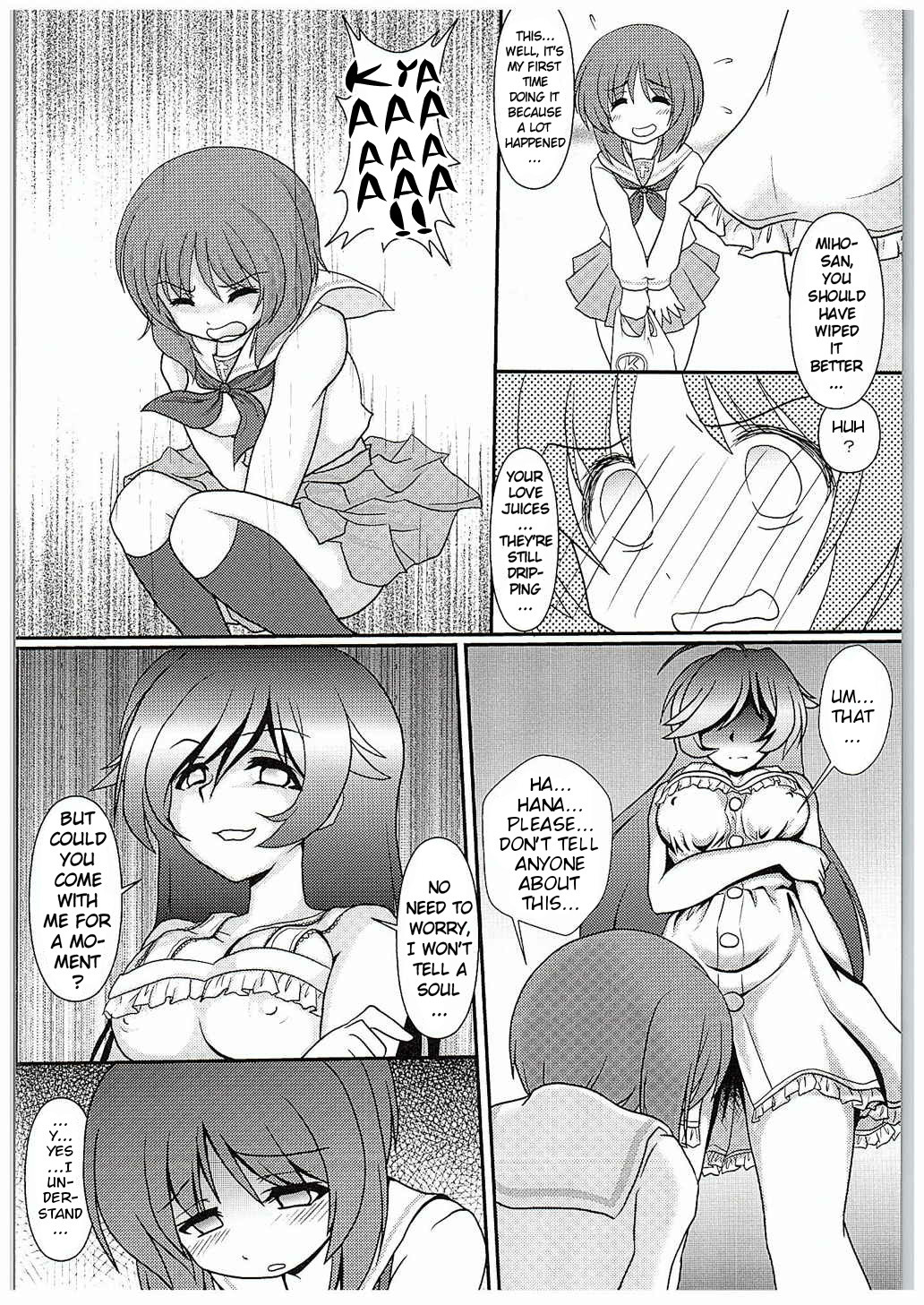 Hentai Manga Comic-Panzer Vor Together!-Read-12